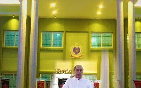 CM Inaugurates New Building Of Bharatpur Police Station