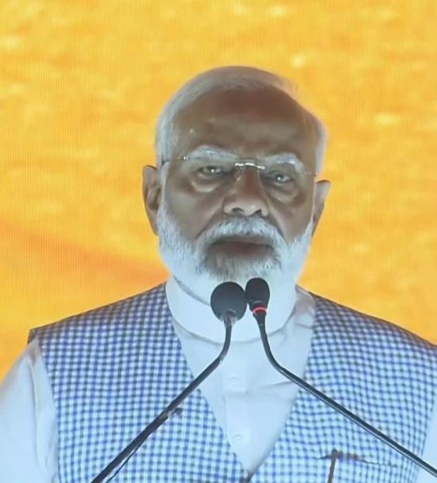 PM Modi Launches Rs 20,000 crore Projects In Odisha, Calls Naveen 'Popular CM'