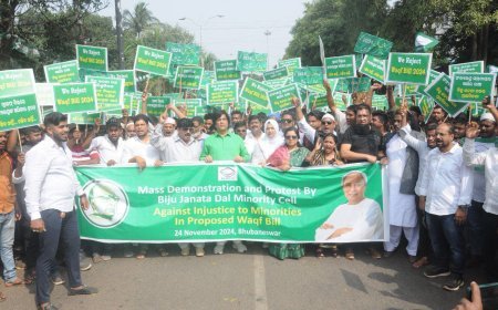 BJD Up In Arms Against Centre’s Waqf Bill