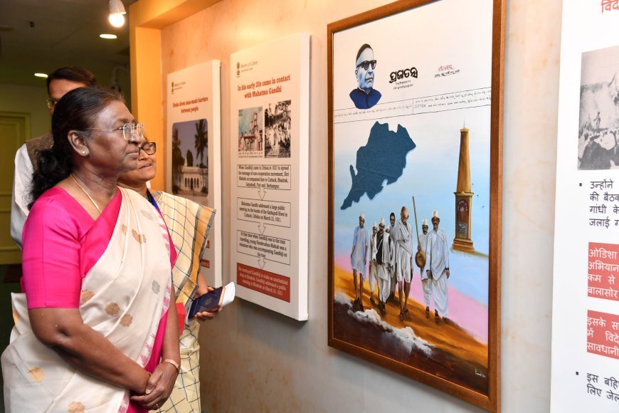President Murmu Inaugurates 125th Birth Anniversary Celebration of Dr Harekrushna Mahtab