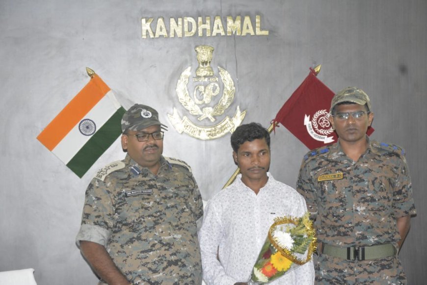 Maoist Surrenders In Kandhamal