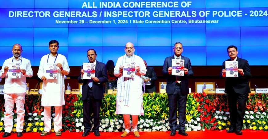 Amit Shah Inaugurates DGP/IGP Conference At Bhubaneswar