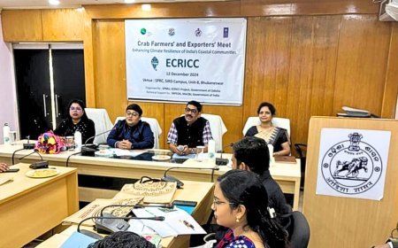 Focus To Enhance Climate Resilience Through Sustainable Crab Aquaculture in Odisha